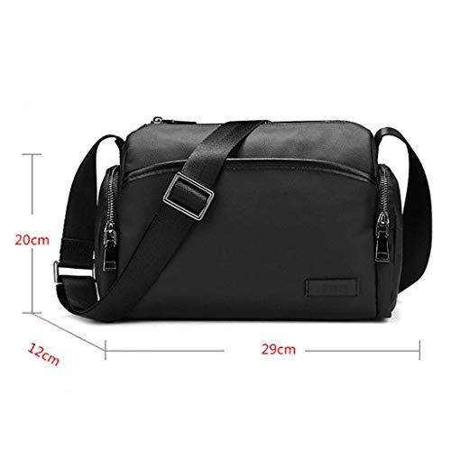 YLHXYPP Black Business Briefcase,Outdoor Leisure Chest Bag Travel Anti-Theft Backpack PVC Waterproof Backpack for Outdoor Sports Travel