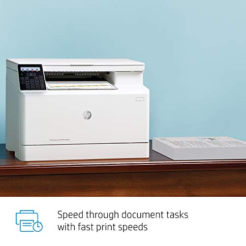 HP Color Laserjet Pro M182nw Wireless All-in-One Laser Printer, Remote Mobile Print, Scan & Copy (7KW55A)