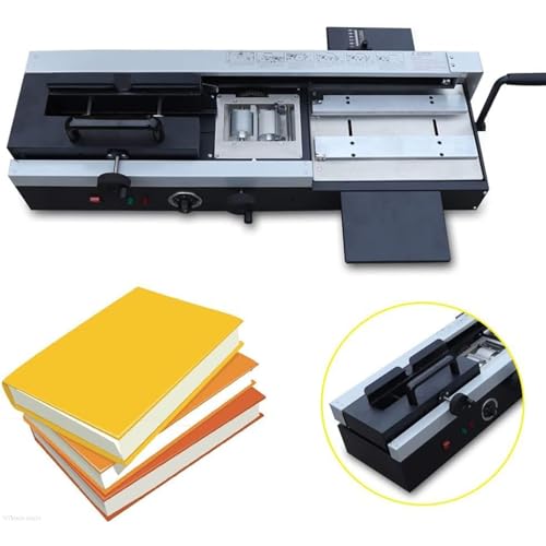 PHOLK Wireless Book Making Machine 110V - A4 Manual Hot Glue Binder