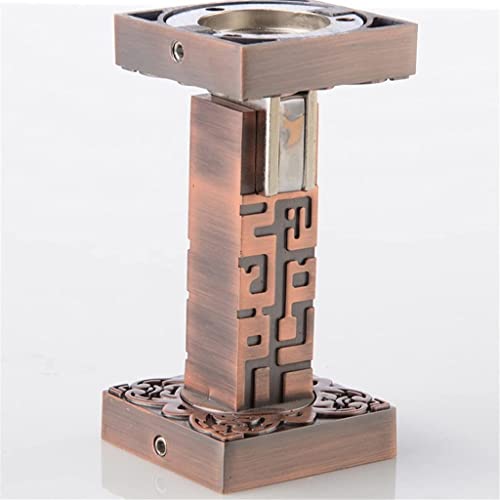 Chinese Style Antique Copper Door Stopper - Villa Furniture Hardware Anti-Collision Magnet Door Stops (Color: A)