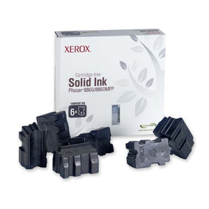 Genuine Xerox Black Solid Ink Sticks for the Xerox Phaser 8860/8860MFP (6 pcs/Box), 108R00749