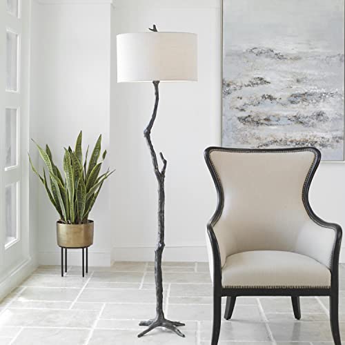 Uttermost Spruce Cast Iron Floor Lamp