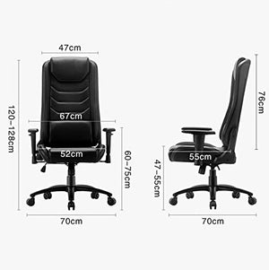 HUIQC High Back Executive Office Chair with Recline and Armrests