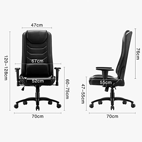 HUIQC High Back Executive Office Chair with Recline and Armrests