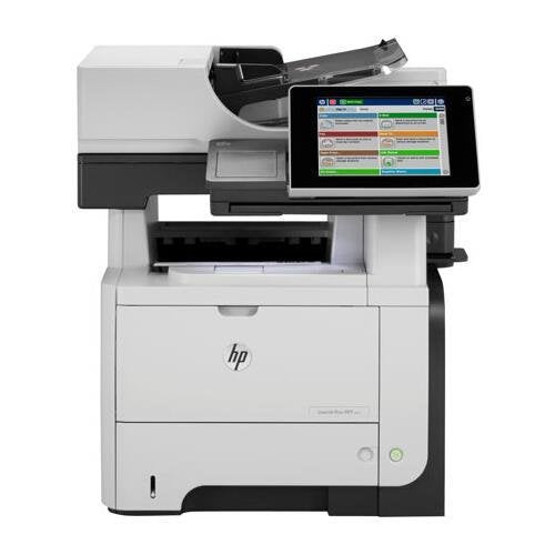 Hewlett Packard CF118A#BGJ Mono Laser - HP LaserJet Enterprise Flow MFP M525c Mono Laser MFP (42 ppm Print) (42 cpm Copy) (1.5 GB) (8.5" x 14") (1200 x 1200 dpi) (Max Duty Cycle 75000 Pages) (p/s/c/f) (Duplex) (USB) (Ethernet) (Touchsc)