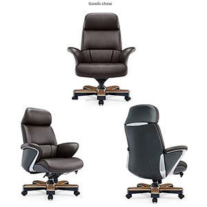 CBLdF Luxury Boss Chair with Ergonomic Cowhide - Adjustable Swivel Executive Recliner