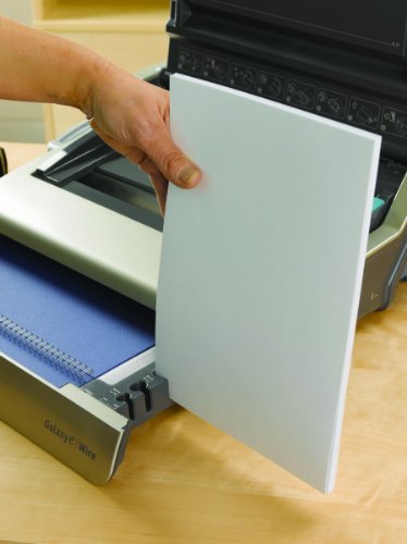 Fellowes Galaxy Electric Binding Machine for Large Offices - 34-Hole, 130 Sheet Wire Binder - Graphite