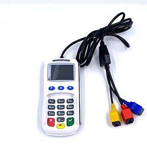Discount Credit Card Supply Pax SP30 Smart Card and CTLS White Pin Pad with Encryption and Rainbow Cable