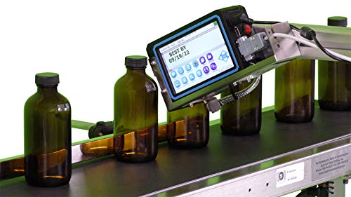 Preza Supra + Plus in Line Inkjet Coder, Inkjet Coding Machine, Date Coding Machine, Date Coder + EJ47SPW White Ink USA