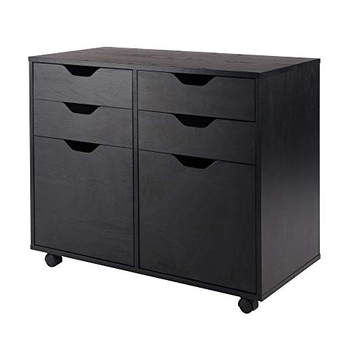 Winsome Halifax Storage Cabinet, Black