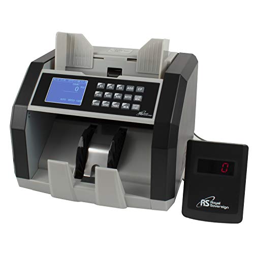 Royal Sovereign, RSIRBCED250, High Speed Currency Counter, 1 Each, Black,Silver