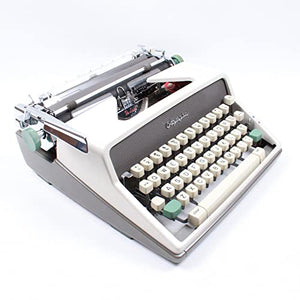 Amdsoc English Manual Typewriter - Grey - 33 * 32 * 10CM