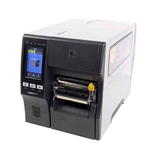 Zebra ZT411 Thermal Transfer Industrial Printer 300 dpi Print Width 4 in Serial USB Ethernet Bluetooth Peeler with Full Rewind ZT41143-T410000Z (Renewed)