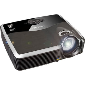 View Sonic PJD5353 1080p Front Projector, 300 Inches - Black