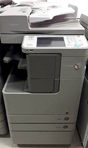 Refurbished Canon ImageRunner Advance 4035 Tabloid/Ledger-Size Black and White Laser Multifunction Copier - 35ppm, Copy, Print, Scan, Auto Duplex, Network, 2 Trays, Cabinet