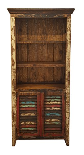 Rustics For Less Cabana Bookcase, Multicolor