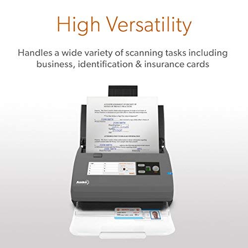 Ambir ImageScan Pro 820ix 20ppm High-Speed ADF Scanner
