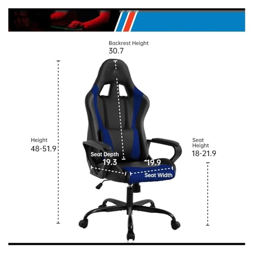 MADALIAN Gaming Chair Office Chair, High Back Racing Computer Chair with Lumbar Support