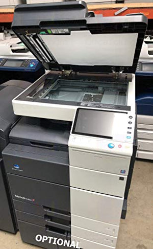 Konica Minolta BizHub C654 Tabloid-size Color Laser Multifunction Copier - 65ppm, Copy, Print, Scan, Fax, FS-534 Stapling Finisher (Renewed)