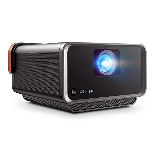 ViewSonic X10-4K True 4K UHD Short Throw LED Portable Smart Home Theater Projector Compatible with Amazon Alexa and Google Assistant (2019 Model)