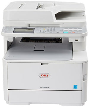 OKI Data MC362w Wireless Duplex Multifunction Color Laser Printer Print, Copy, Scan, Fax, 120V