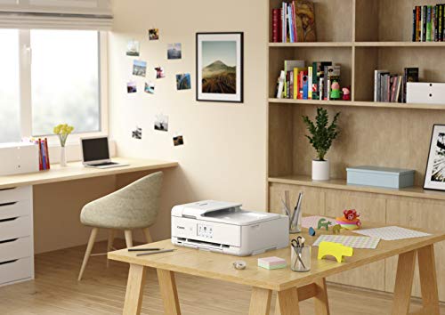Canon TS9521C Wireless Crafting Printer, 12X12 Printing, White