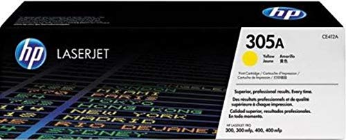 Dynamite Market Original HP 305A CE410A / CE411A / CE412A / CE413A 4 Toner Cartridges | Black, Cyan, Magenta, Yellow for HP Laserjet Pro M451/M475