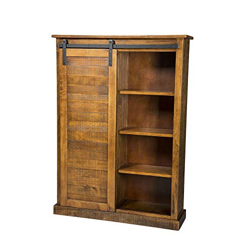Sunny Designs Santa Fe Barn Door Bookcase