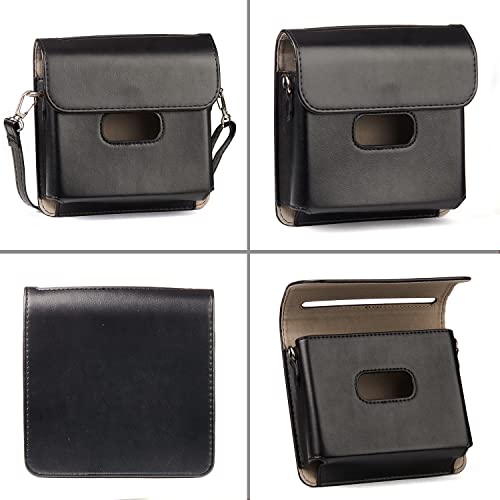 Fujifilm Instax Link Wide Printer Mocha Grey + Fuji Wide Twin Pack Instant Film + Case