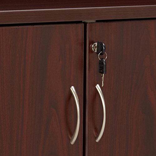 Lorell LLR69612 Essentials Series Bookshelf, Mahogany