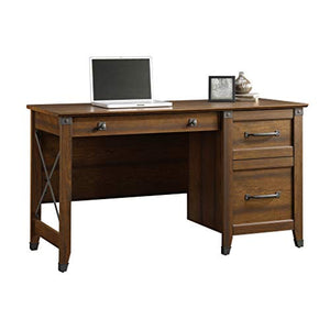 Computer Desk with 3 Drawers Storage Organize Workstation Home Office Furniture Laptop PC Table Study Writing Reading Cherry