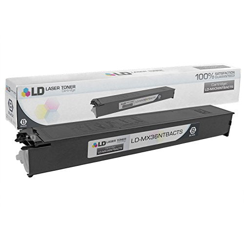 LD Compatible Toner Cartridge Replacement for Sharp MX-36NT (2 Black, 2 Cyan, 2 Magenta, 2 Yellow, 8-Pack)