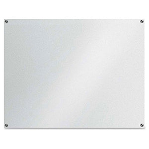 Lorell Glass Dry-Erase Board, 48"x36", Frost (LLR52502)