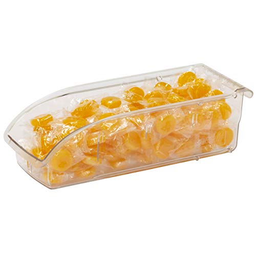 Akro-Mils 305A5 Insight Ultra-Clear Hanging and Stacking Plastic Storage Bin, (10-7/8-Inch x 4-1/8-Inch x 3-1/4-Inch), Clear, (12-Pack)