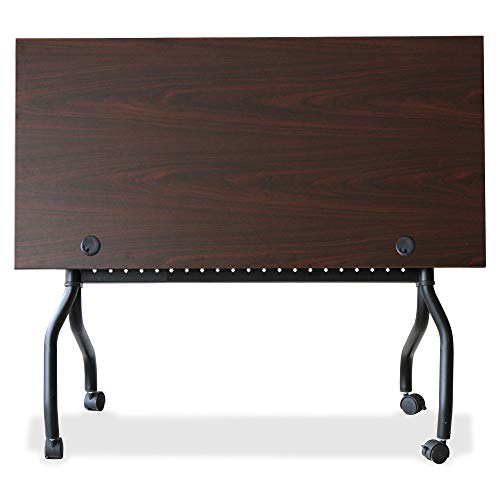 Lorell 59518 Preference Training Table, Black,Mahogany