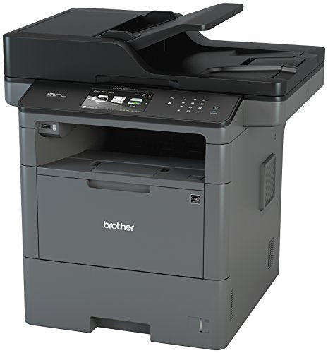 Brother Monochrome Laser Printer, Multifunction Printer, All-in-One Printer, MFC-L6700DW, Advanced Duplex, Wireless Networking Capacity, 70-Page ADF Capacity, Amazon Dash Replenishment Enabled