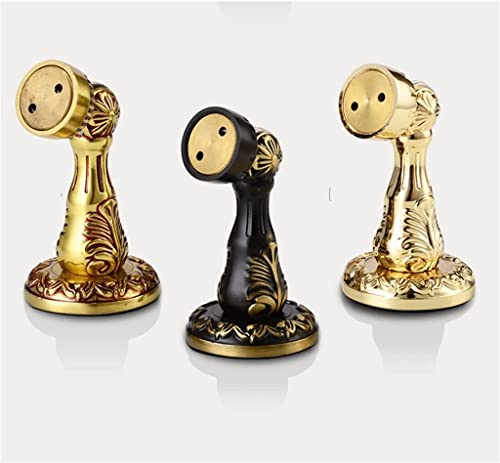 European Style Villa Copper Doorstop Furniture Door Hardware Anti-Collision Bathroom Door Stopper (Color: C)