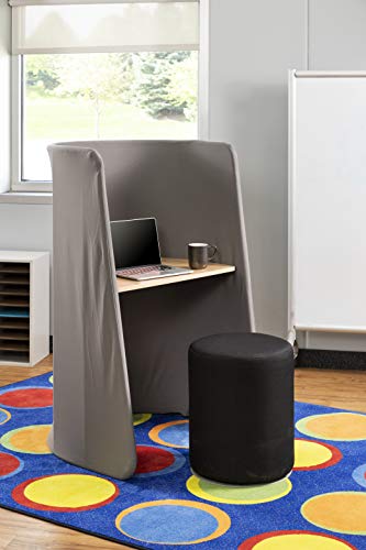 Safco Roam Personal Workstation, Dark Gray