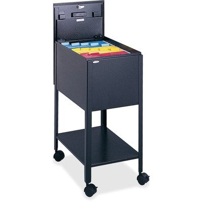SAF5361BL - Safco Standard Locking Mobile Tub File