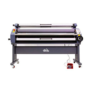 POVOKICI 110V 63in Cold Roll Laminator - Enhanced Version Heat Assisted Wide Format Laminating Machine