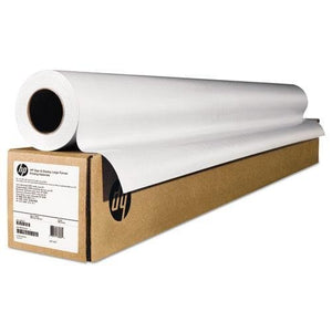 HP E4J55B Wide-Format Matte Canvas Paper Roll, 36-Inch x 50 ft, 16 mil, White