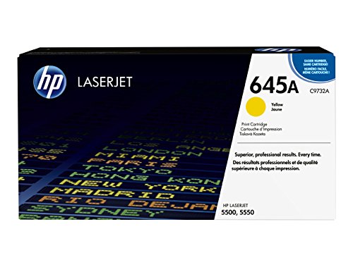 HP 645A (C9732A) Yellow Toner Cartridge for HP Color LaserJet 5500 5550