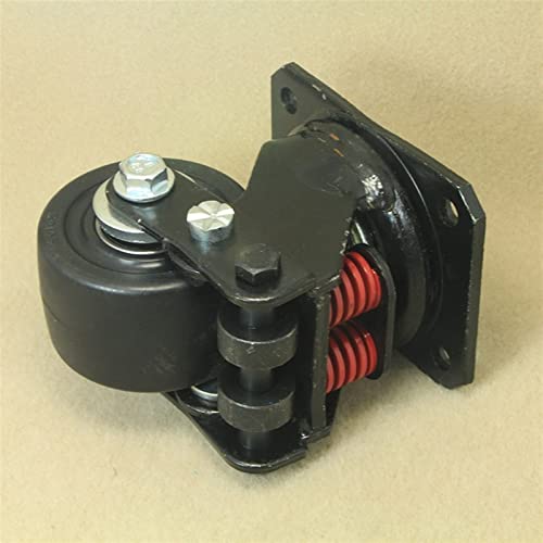 ERBRA 3inch Silent Damping Universal Wheel with Spring Anti-Seismic Caster 8Pcs