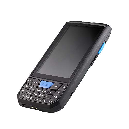 Rugged Handheld POS Terminal with Honeywell N4313 Scan Engine, WiFi & BT, GPS & Camera (Rear 800w), 1D Laser Barcode Scanner Support Android 7.0 for Warehouse & E-Commerce (1D Honeywell N4313)