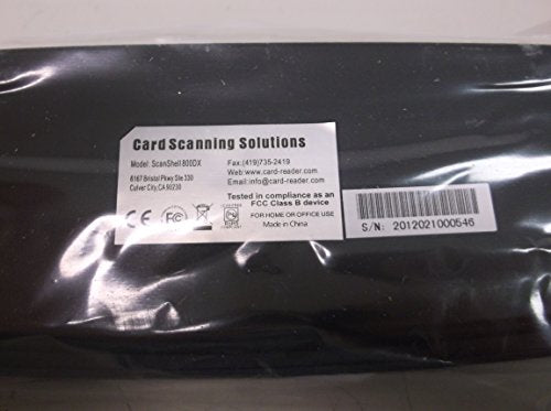 CSSN A6 Duplex ID card Scanner Scanshell 800DXN