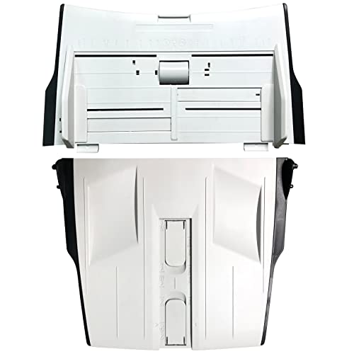 OKLILI Input Tray + Output Tray Stacker Unit for Fujitsu fi-5650 fi-5750 fi-5650C fi-5750C fi-6670 fi-6670A fi-6770 fi-6770A fi-6750 fi-6750S