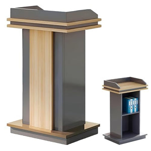 Fakednss Church Pulpit - Heavy Duty Wooden Podium Stand