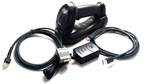 Zebra/Motorola Symbol LI4278 Cordless Bluetooth Barcode Scanner Kit, Includes Cradle, Power Supply, RS232 Cable and USB Cable