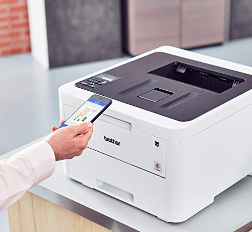 Brother HL-L3230CDW Compact Digital Color Printer Providing Laser Printer Quality Results with Wireless Printing and Duplex Printing, Amazon Dash Replenishment Enabled