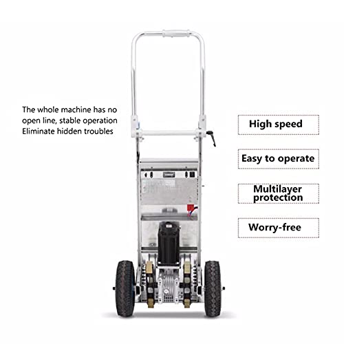 FAXIOAWA Electric Stair Climbing Cart - 240Kg Capacity - Aluminum Alloy - 800W Brushless DC Motor & Power Battery